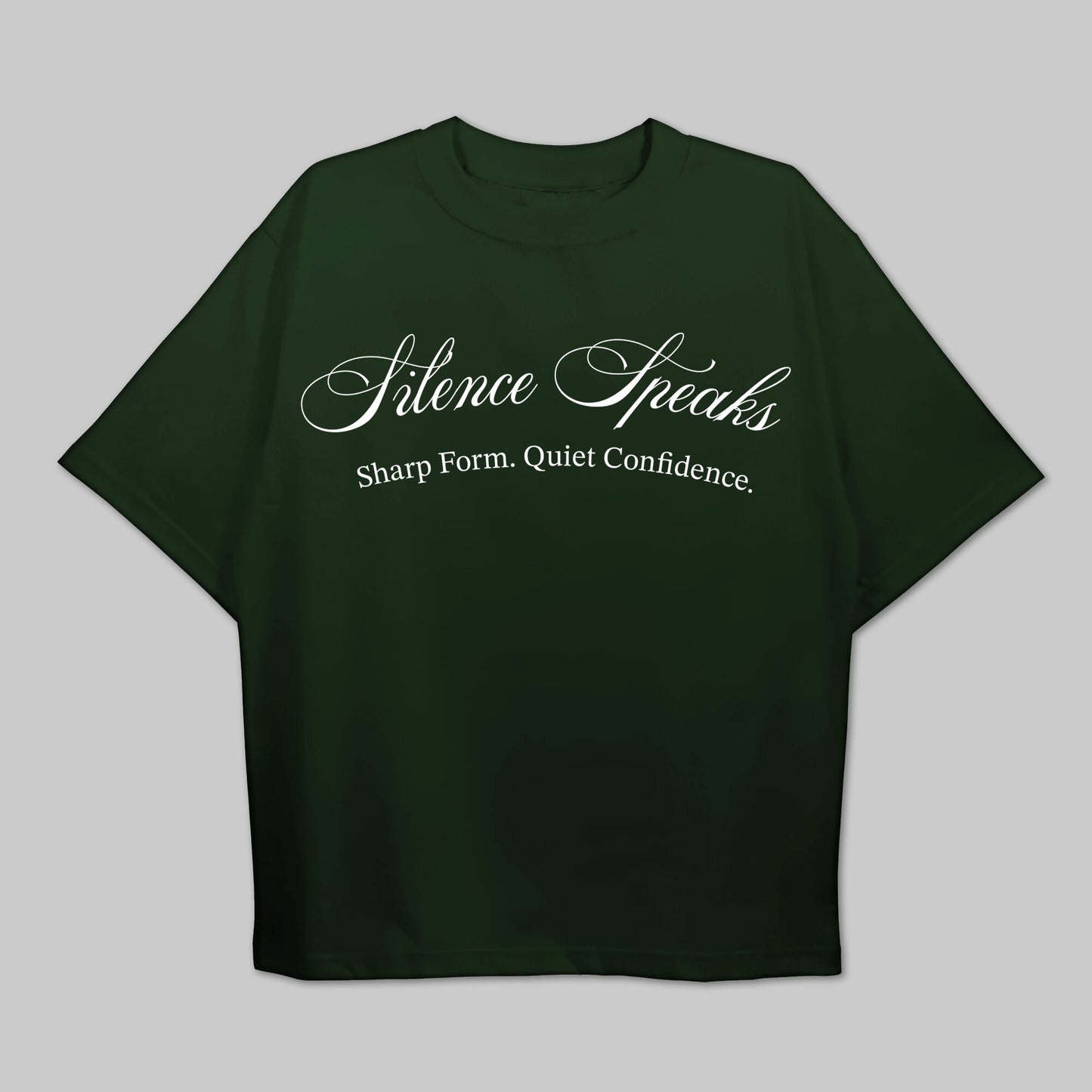 Silence Speaks - Oversize