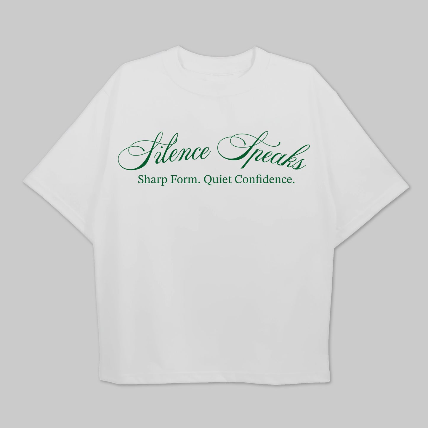 Silence Speaks - Oversize